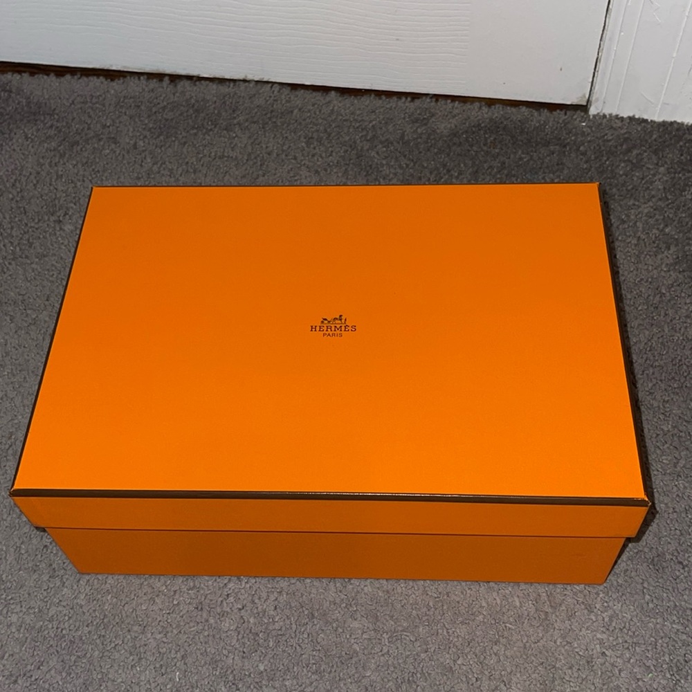Hermes empty box . Shoe size box